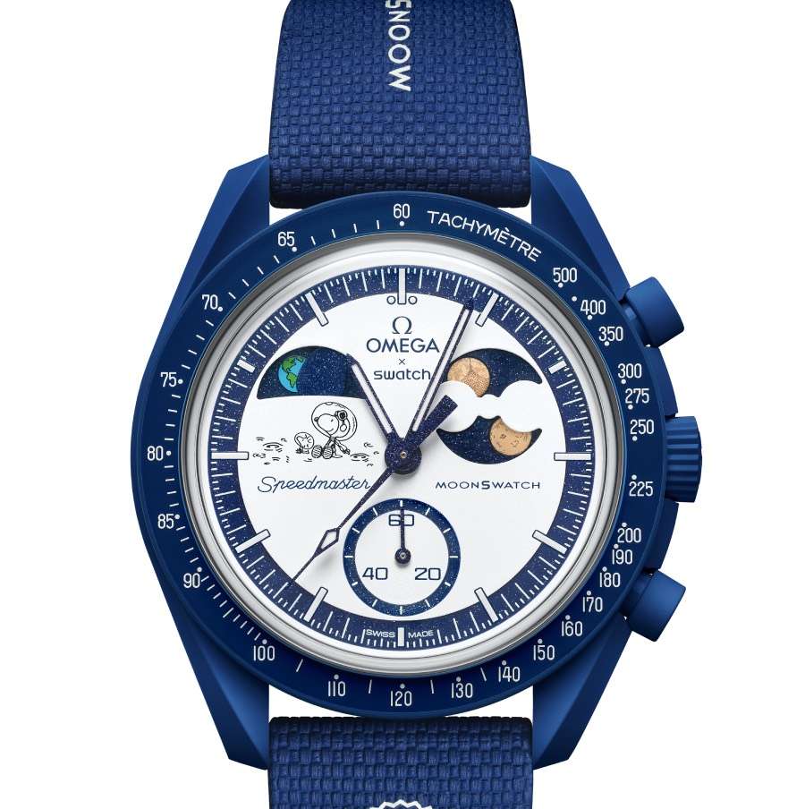 OMEGA x Swatch unveil new Snoopy-themed MoonSwatch with 'Mission