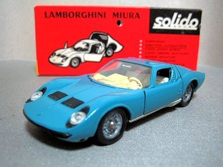 激レア solido ソリド ランボルギーニ P400 MIURA ランボルギーニ・ミウラ by ソリド<br>……不朽の名作。こんなミニカーは