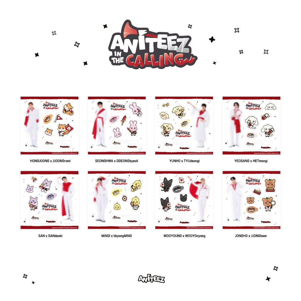 ANITEEZ IN THE CALLING】 ACRYLIC DIY KIT | SOUNDWAVE JAPAN ONLINE