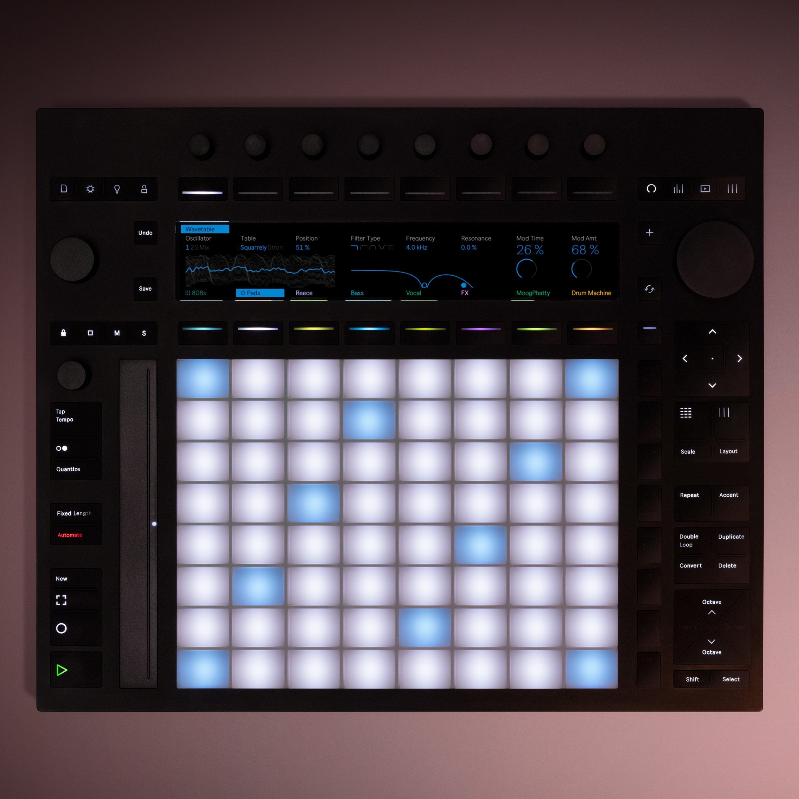 Ableton Push 2 の使い方 コードやメロディーの打ち込み