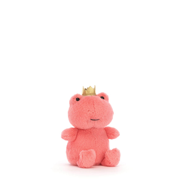 Jellycat Crowning Croaker Pink Soft Teddy Toy