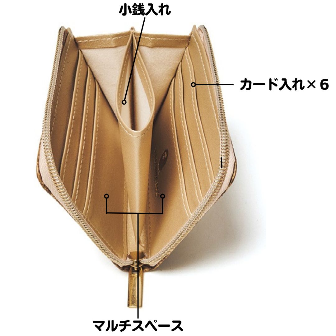 おしゃれな開運ミニ財布で金運UP！」A BATHING APE®のシャンパン