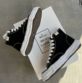 Maison Mihara Yasuhiro Peterson OG Sole Canvas High Black | Snrkickz