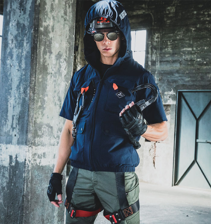 BURTLE|バートル|エアークラフト|AC2036 AC半袖ブルゾン|作業服専門店