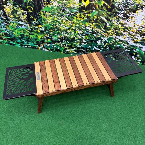 BLACK DESIGN / ブラックデザイン】ハレテーブル | 芸術的な木目が