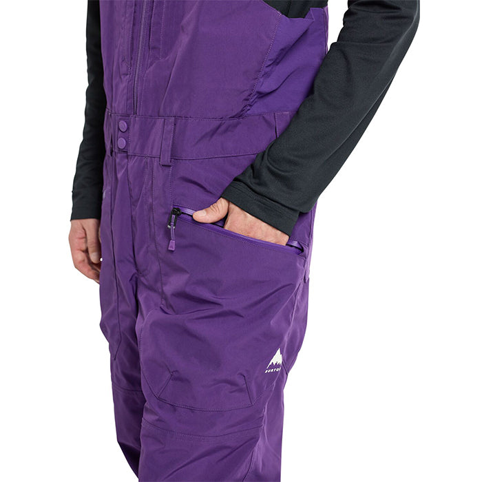 BURTON Men's Burton Reserve GORE-TEX 2L Bib Pants Imperial Purple
