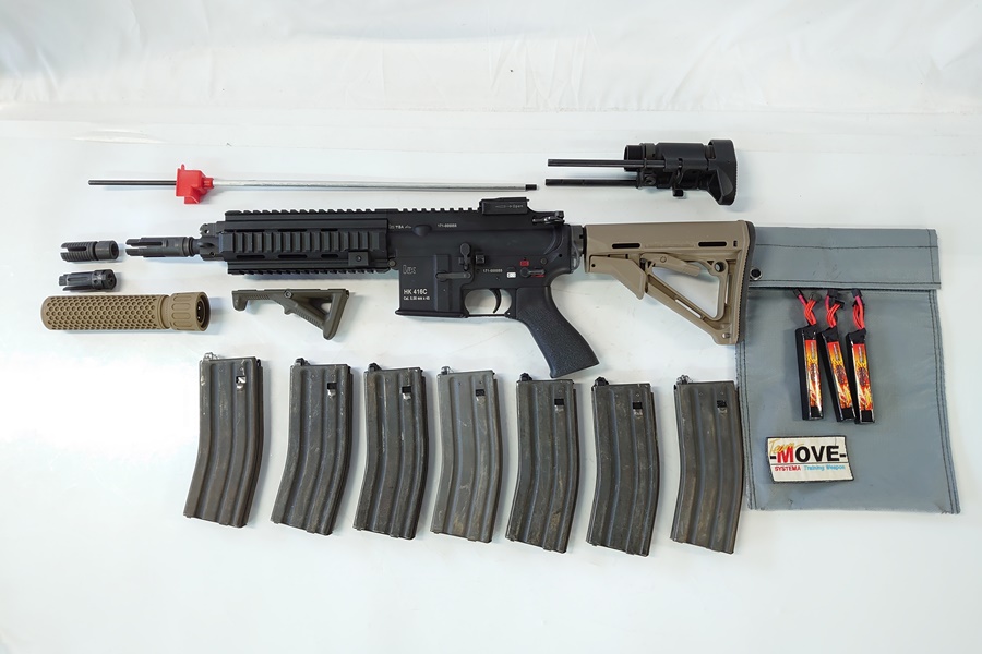 SYSTEMA PTW HK416C NBORDE レシーバーキット組込 トレポン マガジン