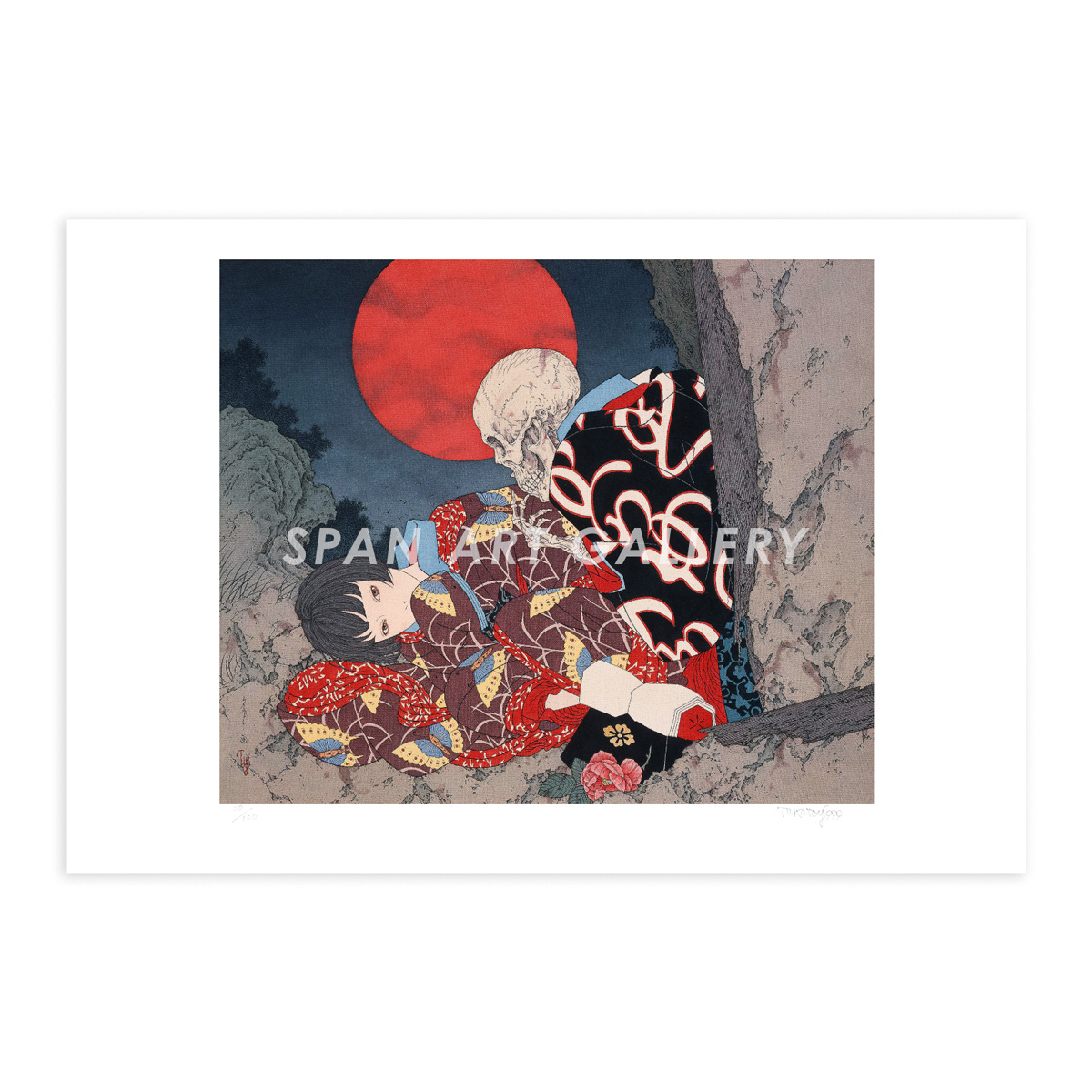 Span Art Gallery / 【直筆サイン・エディション入】山本タカト 額付き