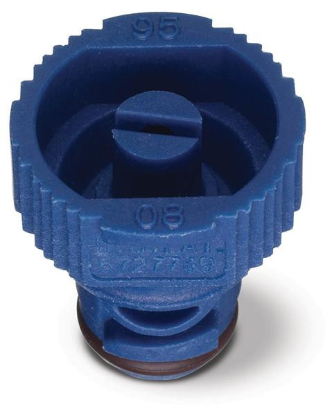 Miniature Quick VeeJet® Nozzle, ProMax® Polypropylene, 1/4QPPM+