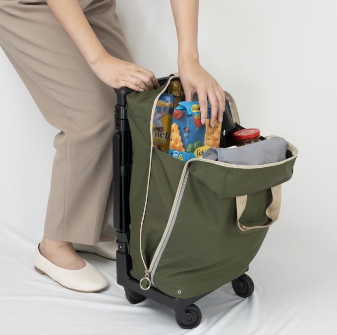 D-639 プレーネ 座面付 (L21) オリーヴ| キャリーバッグは信頼のスワニー