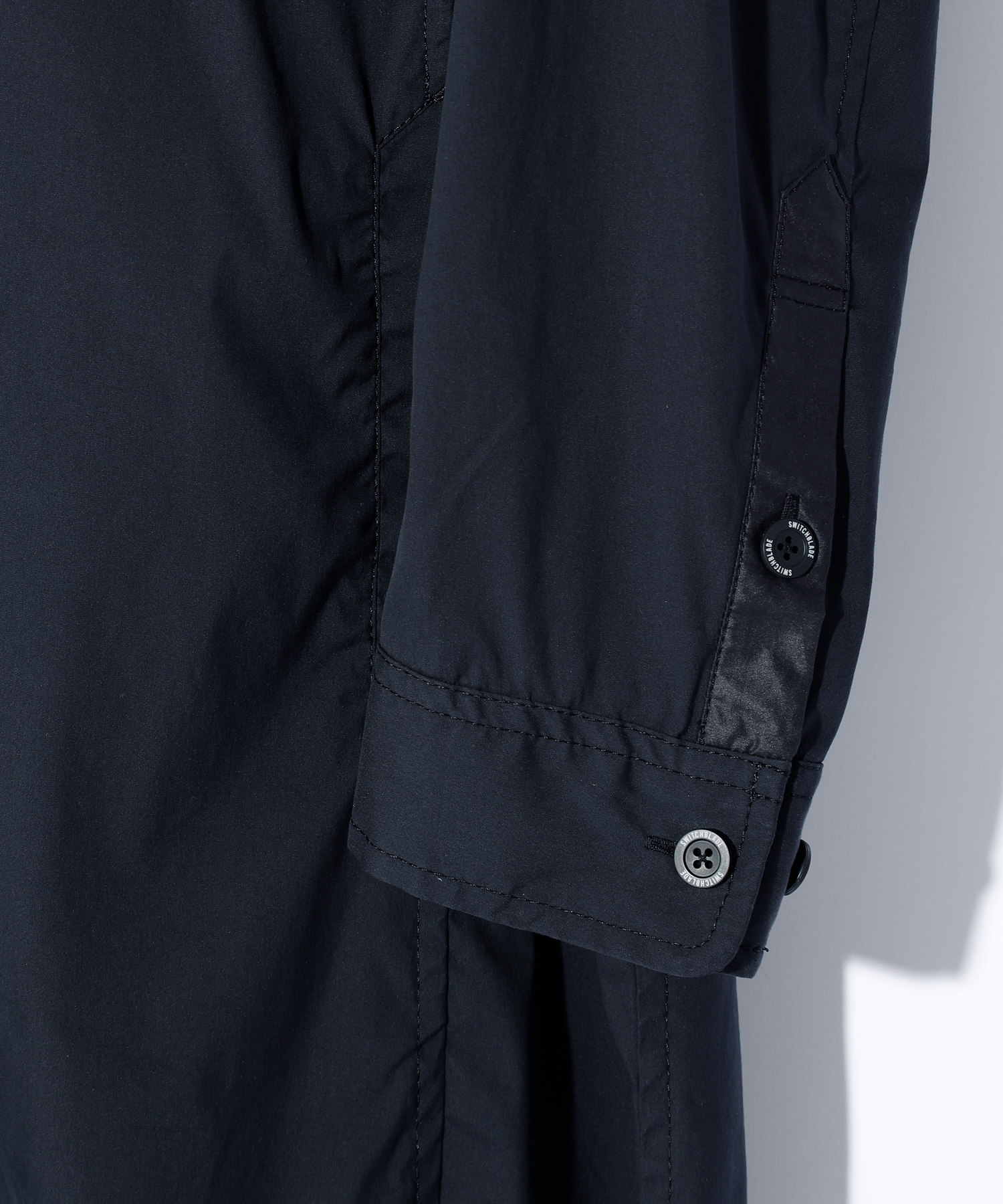 SWITCHBLADE x nude:masahiko maruyama INLAID CROSS LONG SHIRT