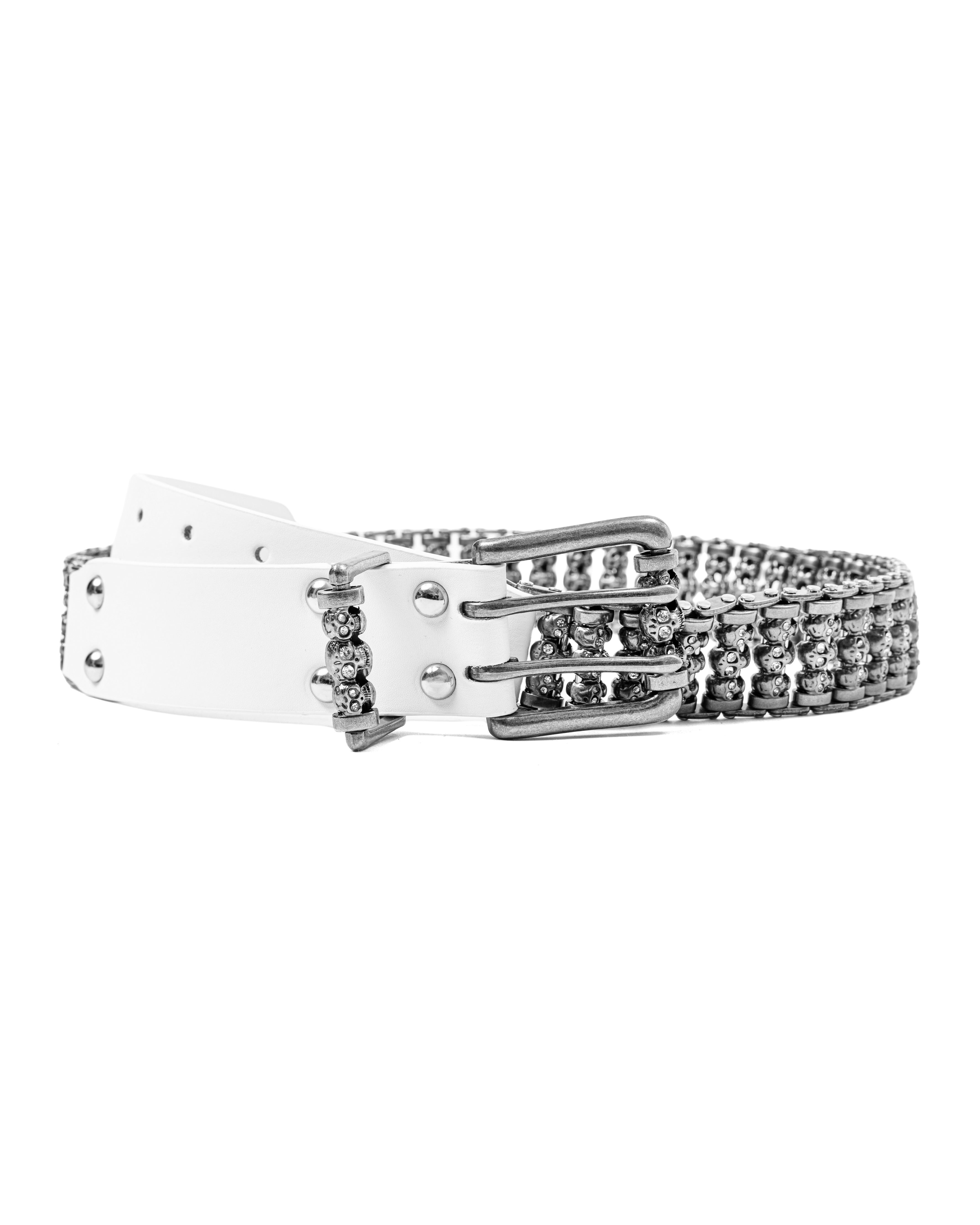 White Skull Roller Belt – Stolen Arts