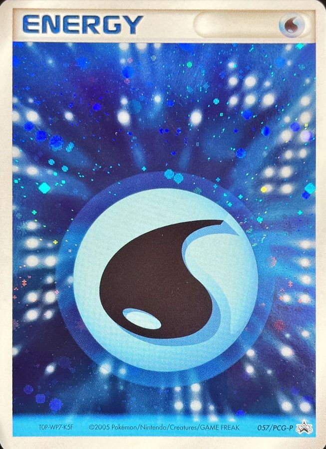 基本水エネルギー (クイックキラ) 057/PCG-P｜ポケカシングルカード
