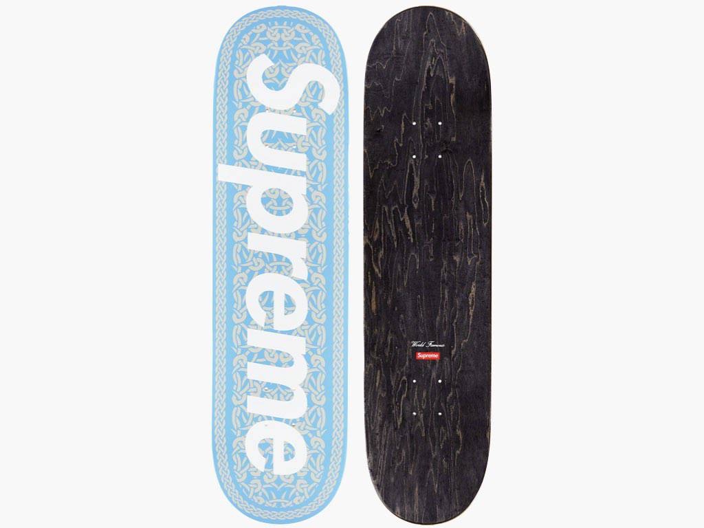 Supreme Celtic Knot Skateboard Deck Blue | Hype Clothinga