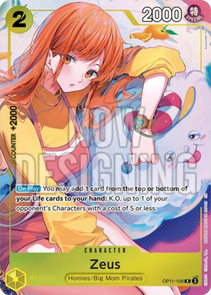 Zeus [Bandai Card Games Fest 24-25] OP11-106 Prices | One Piece