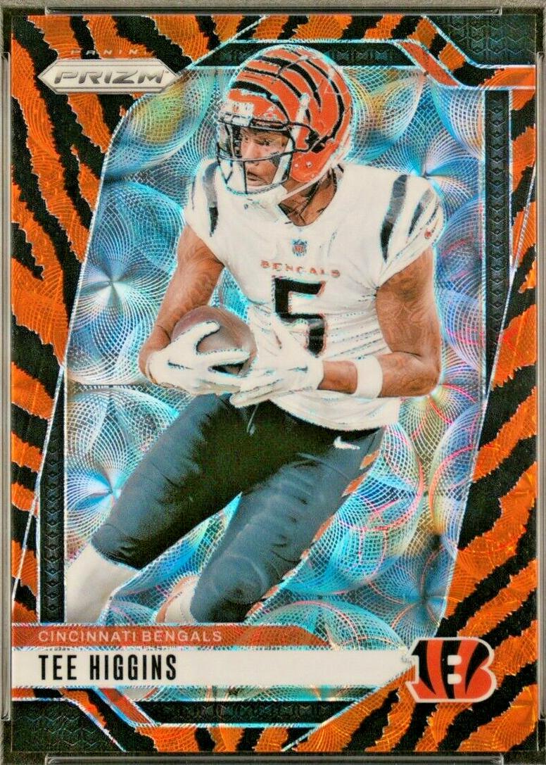 Tee Higgins [Choice Tiger Stripe] #58 Prices | 2024 Panini Prizm