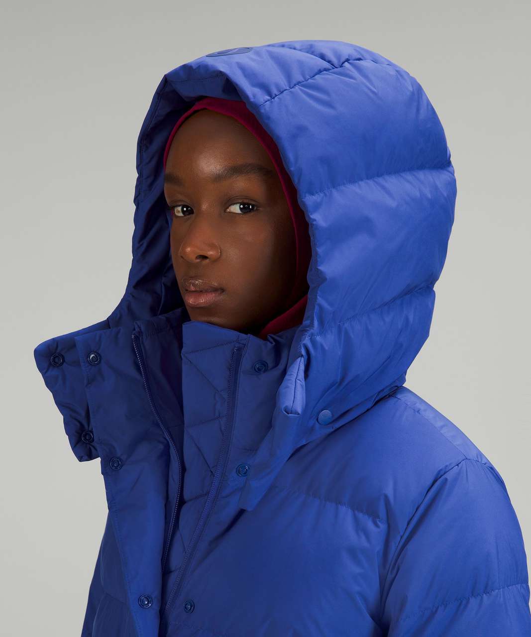 Lululemon Wunder Puff Long Jacket - Psychic - lulu fanatics