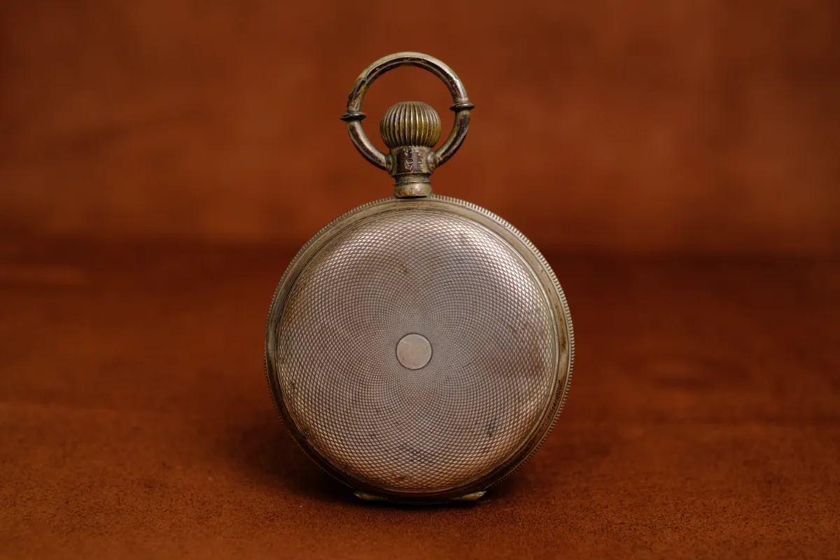 JPS仕上げを施した明治時代の商館時計2【売約済】