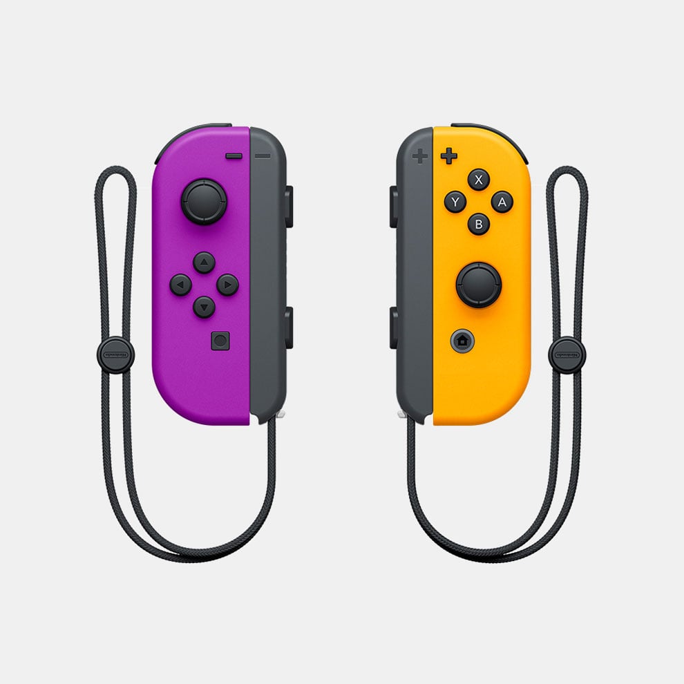 Joy-Con(L) ネオンパープル/(R) ネオンオレンジ | My Nintendo Store
