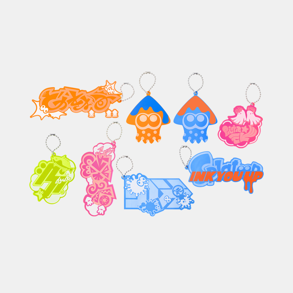 BOX商品】アクリルチャームコレクション INK YOU UP【Nintendo TOKYO