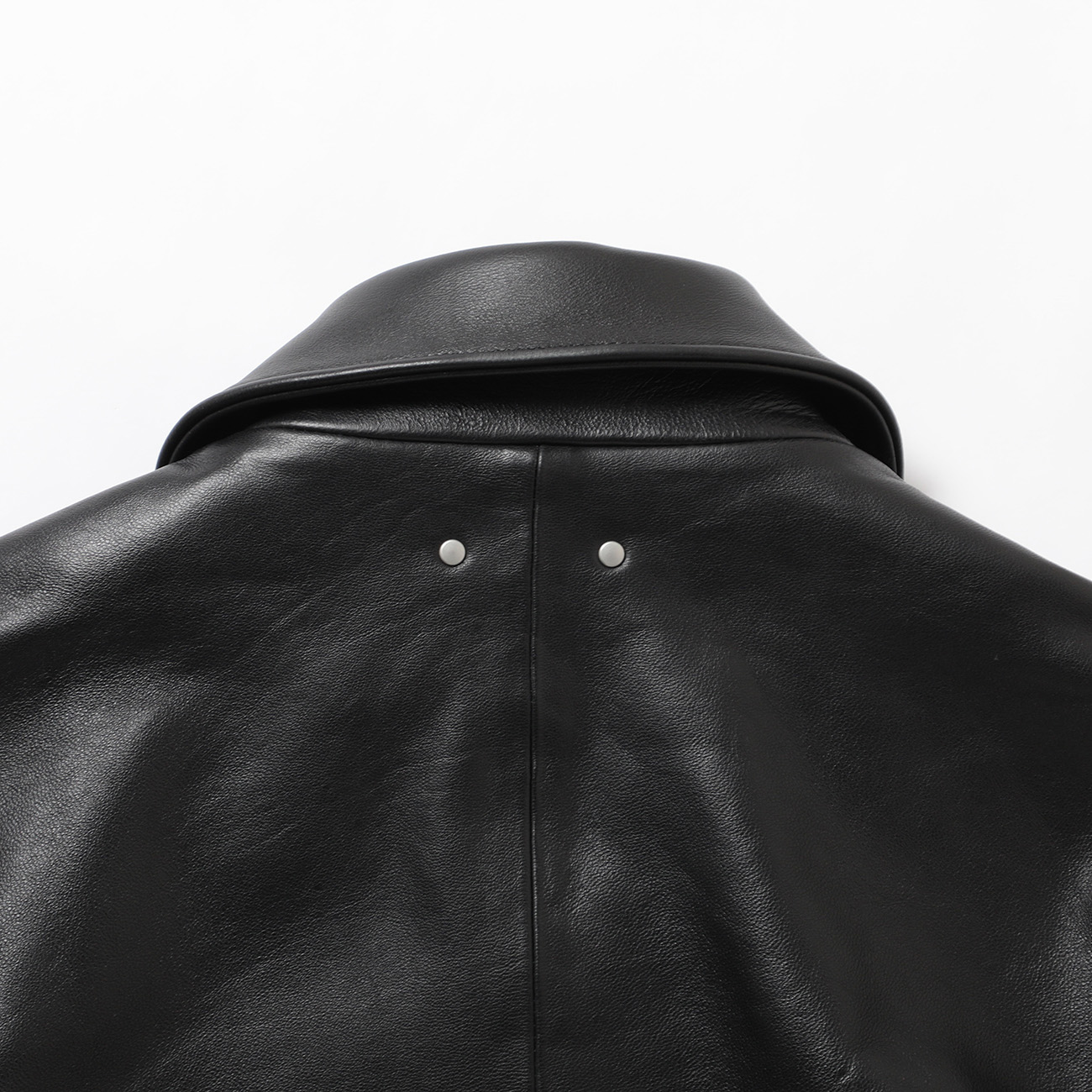 ssstein / シュタイン | SHEEP LEATHER ZIP SHORT JACKET - Black