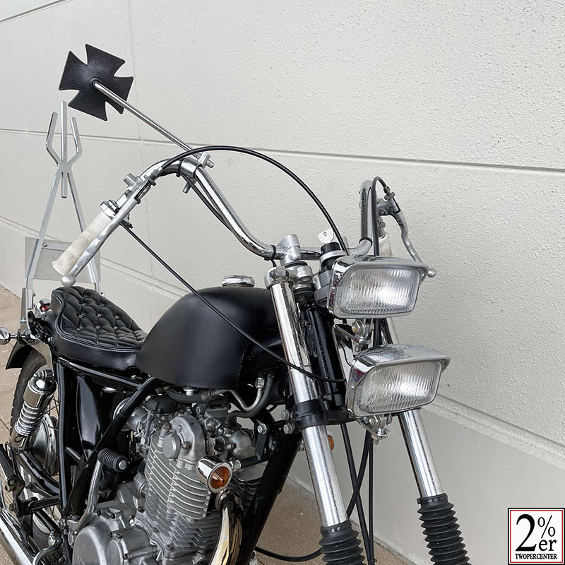 SR400/500 XS650 デュアルライトステー ステー単体 / 2％er