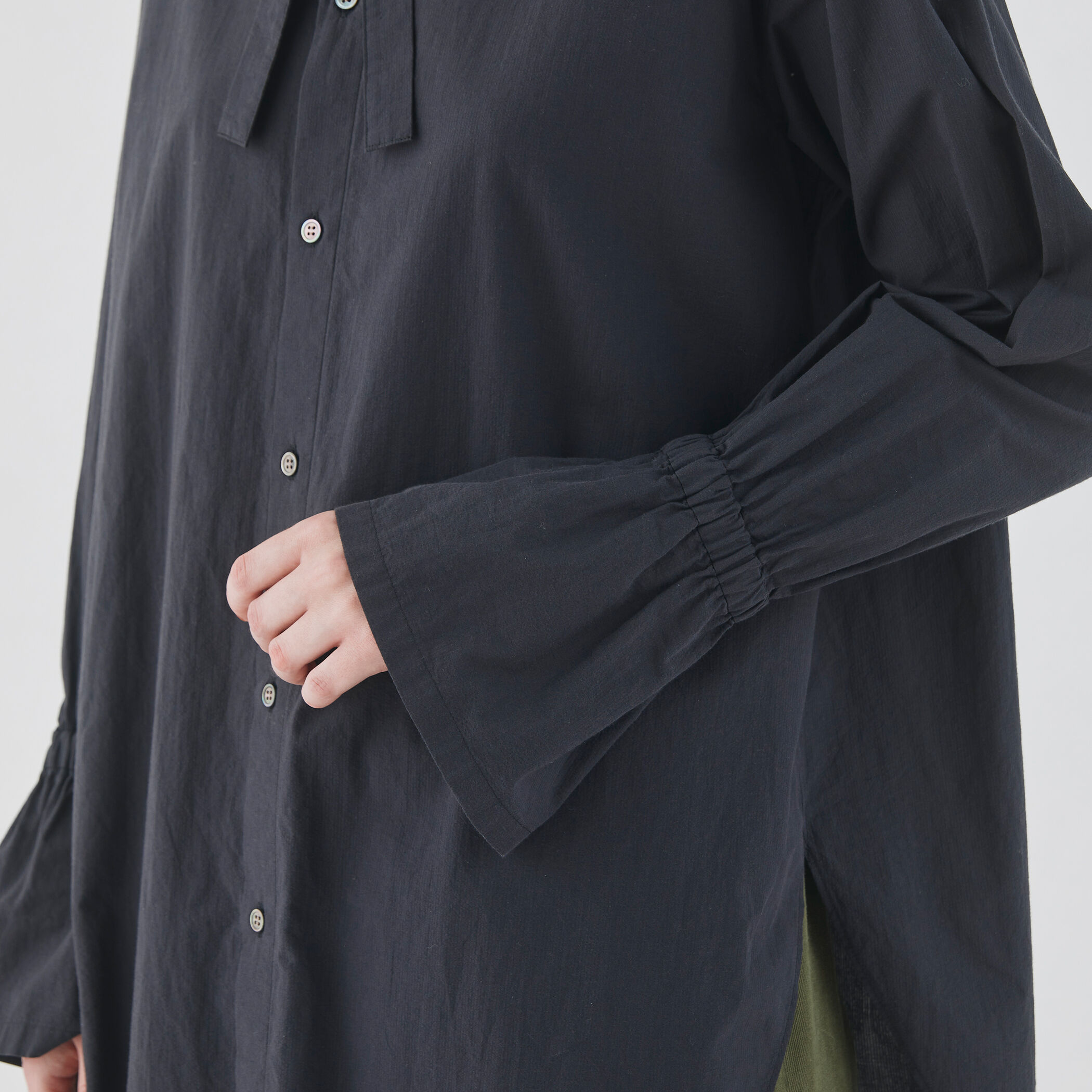 コットン ロングタイシャツ｜トゥモローランド 公式通販