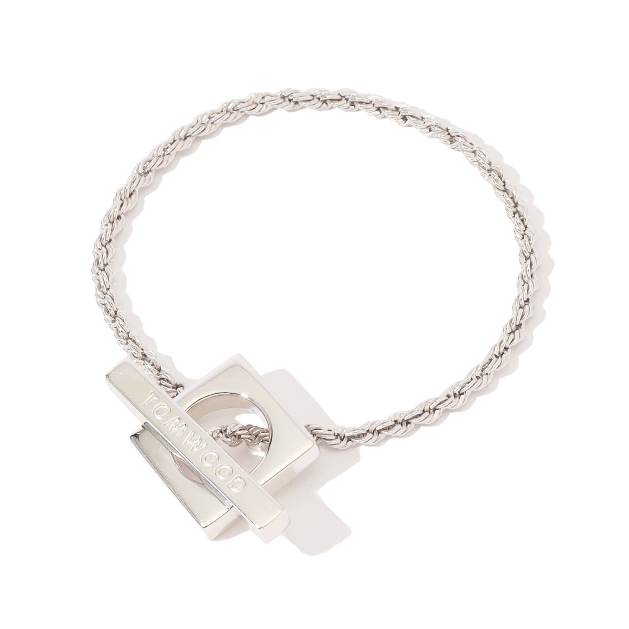TOM WOOD Square Rope Bracelet｜トゥモローランド 公式通販
