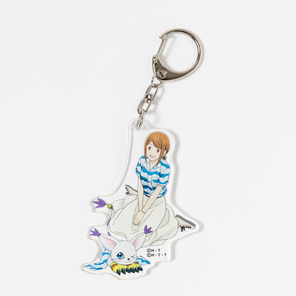 デジフェス2023】アクリルキーホルダー 八神 ヒカリ&テイルモン: 雑貨