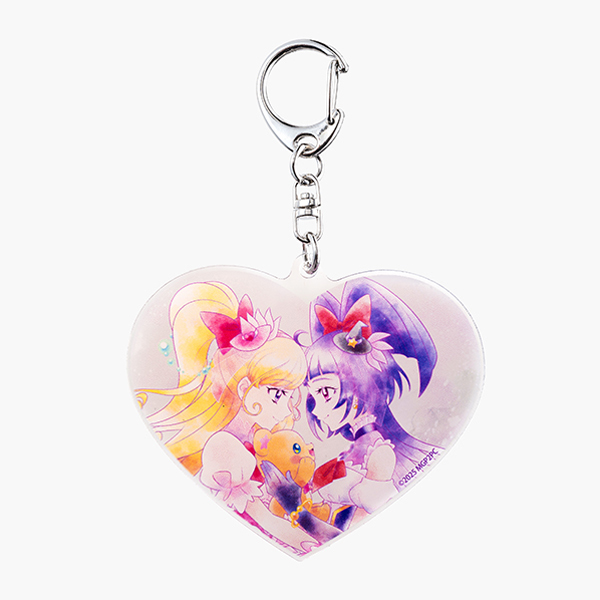 魔法つかいプリキュア！！～MIRAI DAYS～】ハートアクリルキーホルダー
