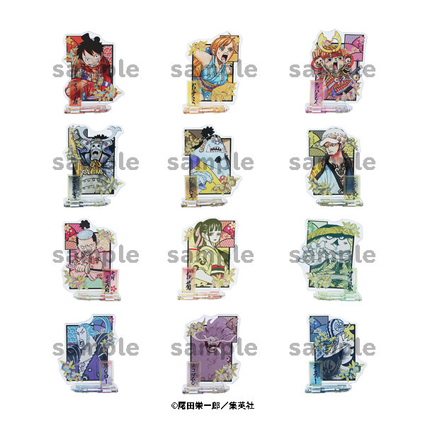 ONE PIECE】アクリルフィギュアコレクション【華】（全12種
