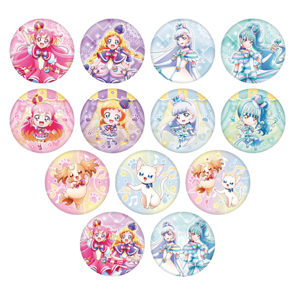 わんだふるぷりきゅあ！】LIVE2024 缶バッジ（全13種ランダム1個