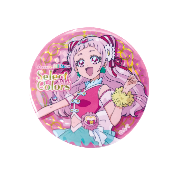 プリキュアオールスターズ】Select colors -Pink-#2 缶バッジ: 雑貨