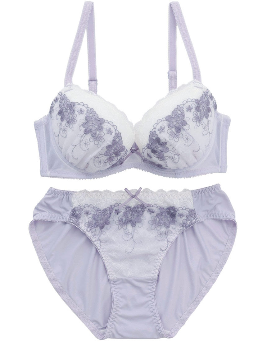 Lingè Noël ランジェノエル フラワーチュールシアーレース ブラ