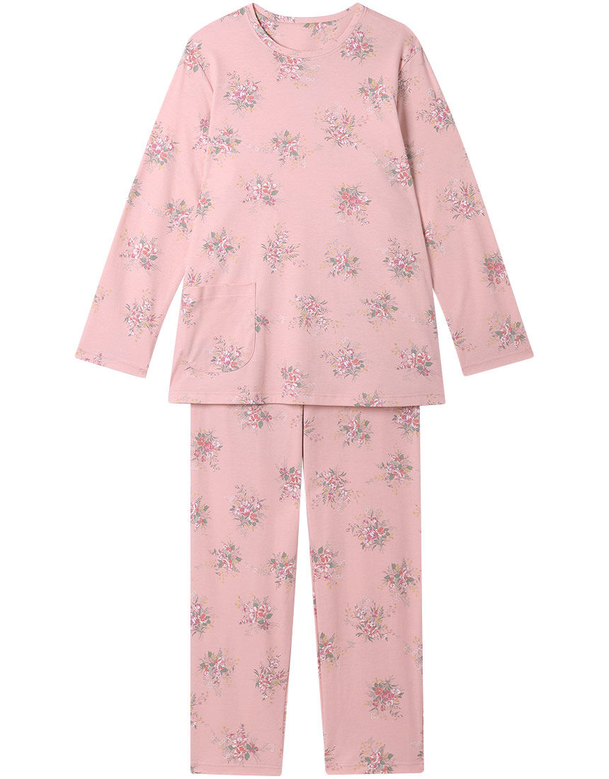 ワコール_リラックス＆スリープ 【綿100％】光沢感あり、しなやかな