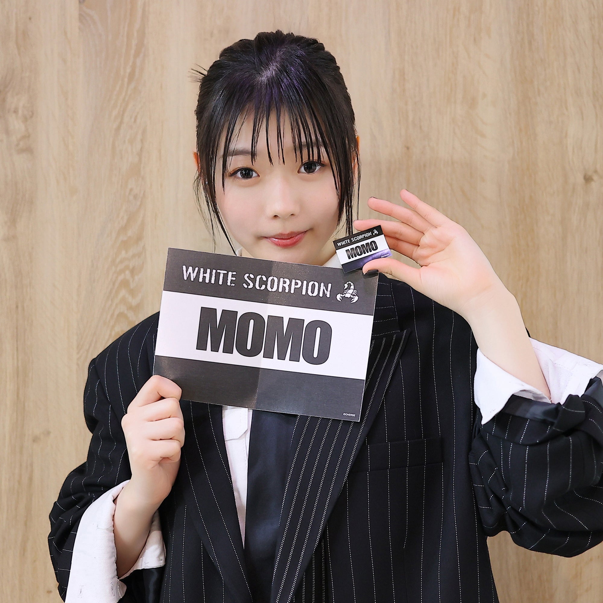 推しゼッケンシール＆フレークシール MOMO – WHITE SCORPION OFFICIAL