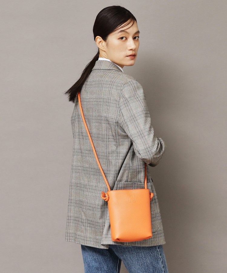 チェスタ】スマートフォン用ミニレザーショルダーバッグ S 2WAY 本革