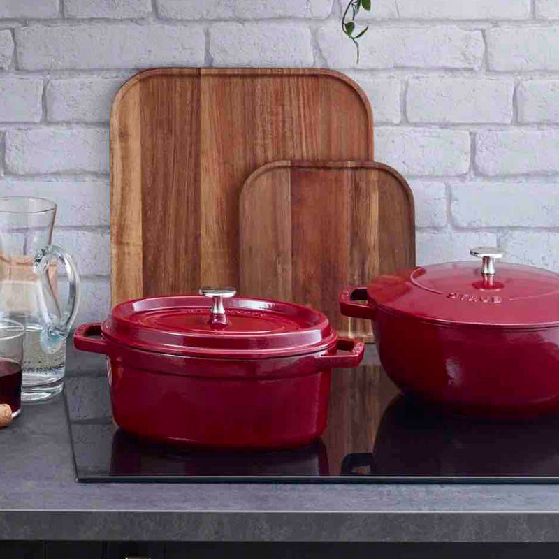 STAUB(ストウブ） ピコ・ココット オーバル 23cm ボルドー 40502-276