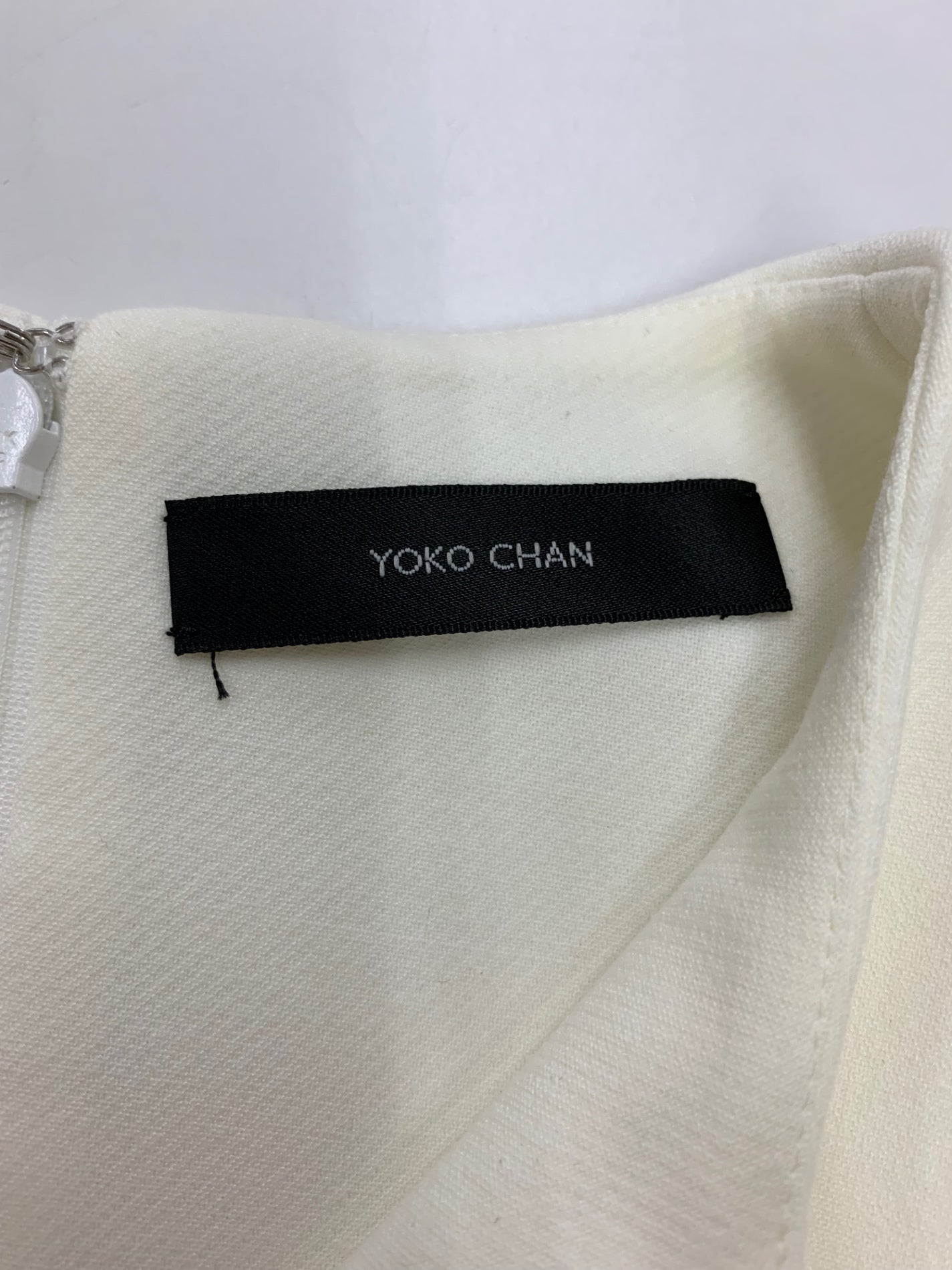 ヨーコチャン YCB-621-267 ブラウス 36 ホワイト ティアードスリーブ