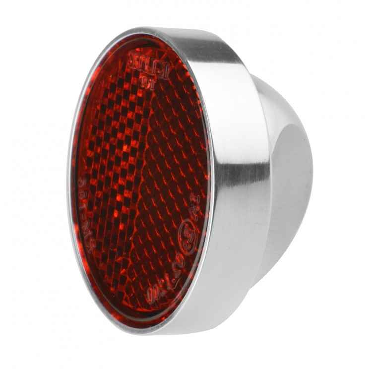 VELO ORANGE* cru fender mounted reflector (silver) - BLUE LUG