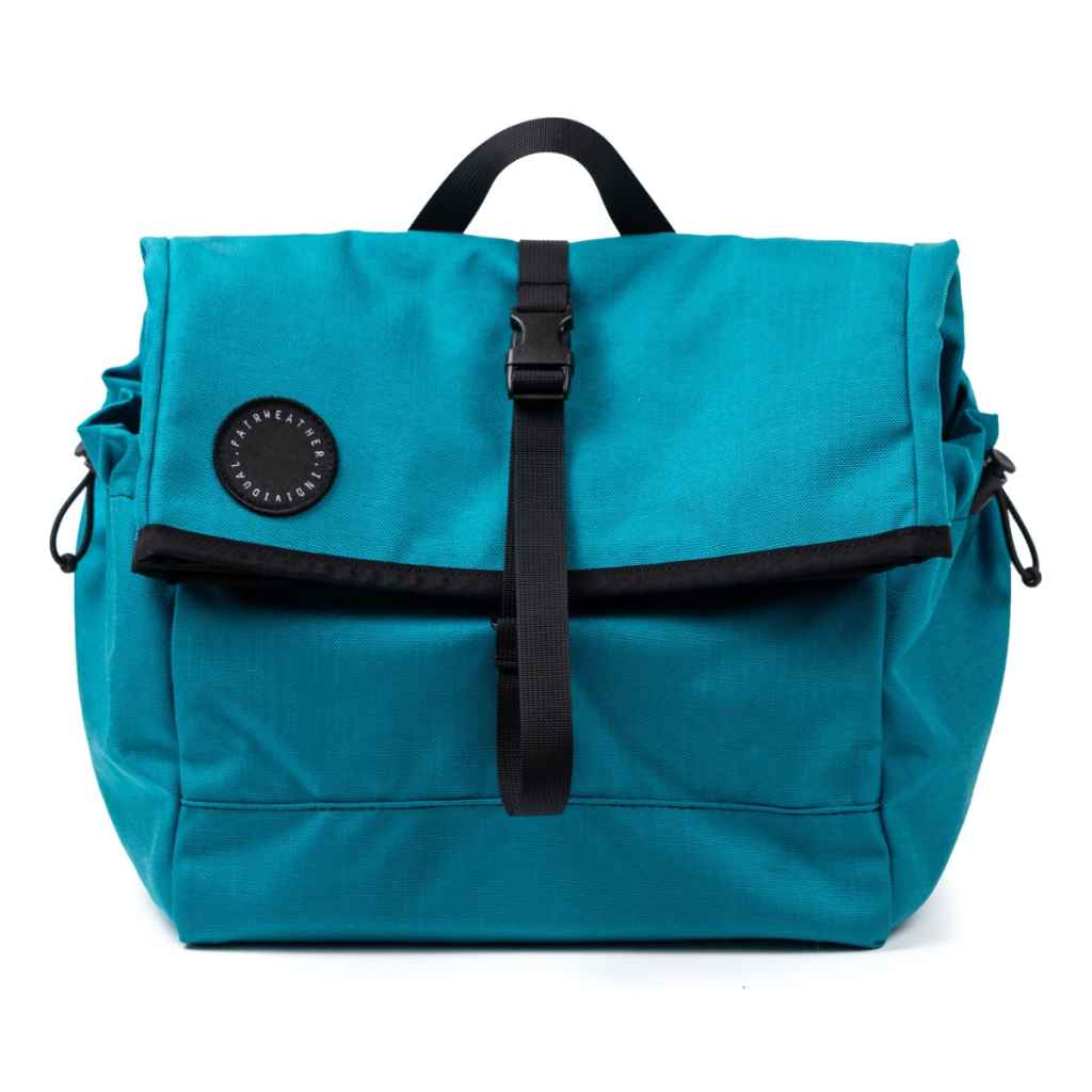 FAIRWEATHER* brompton bag mini (turquoise) - BLUE LUG ONLINE STORE