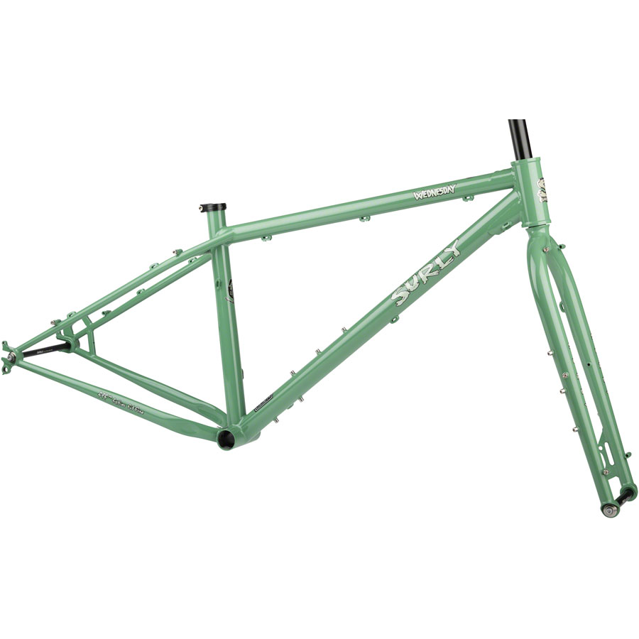 SURLY* wednesday frame&fork set (shangri-la green) - BLUE LUG
