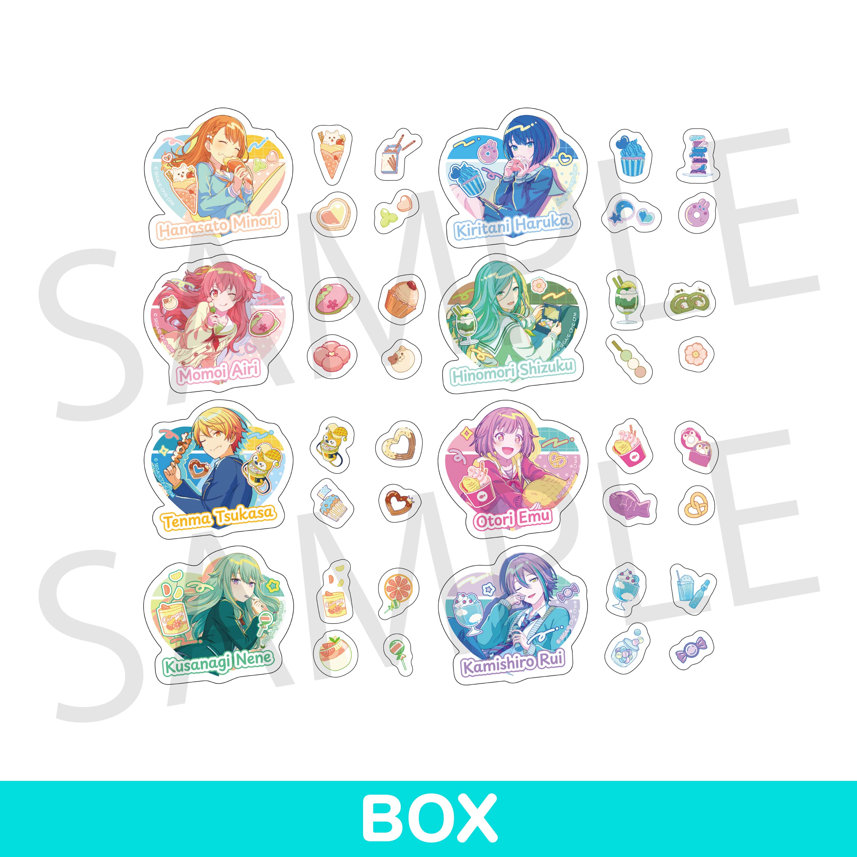 プロセカ」Anniversary/Birthdayイラスト2023-2024グッズ発売決定