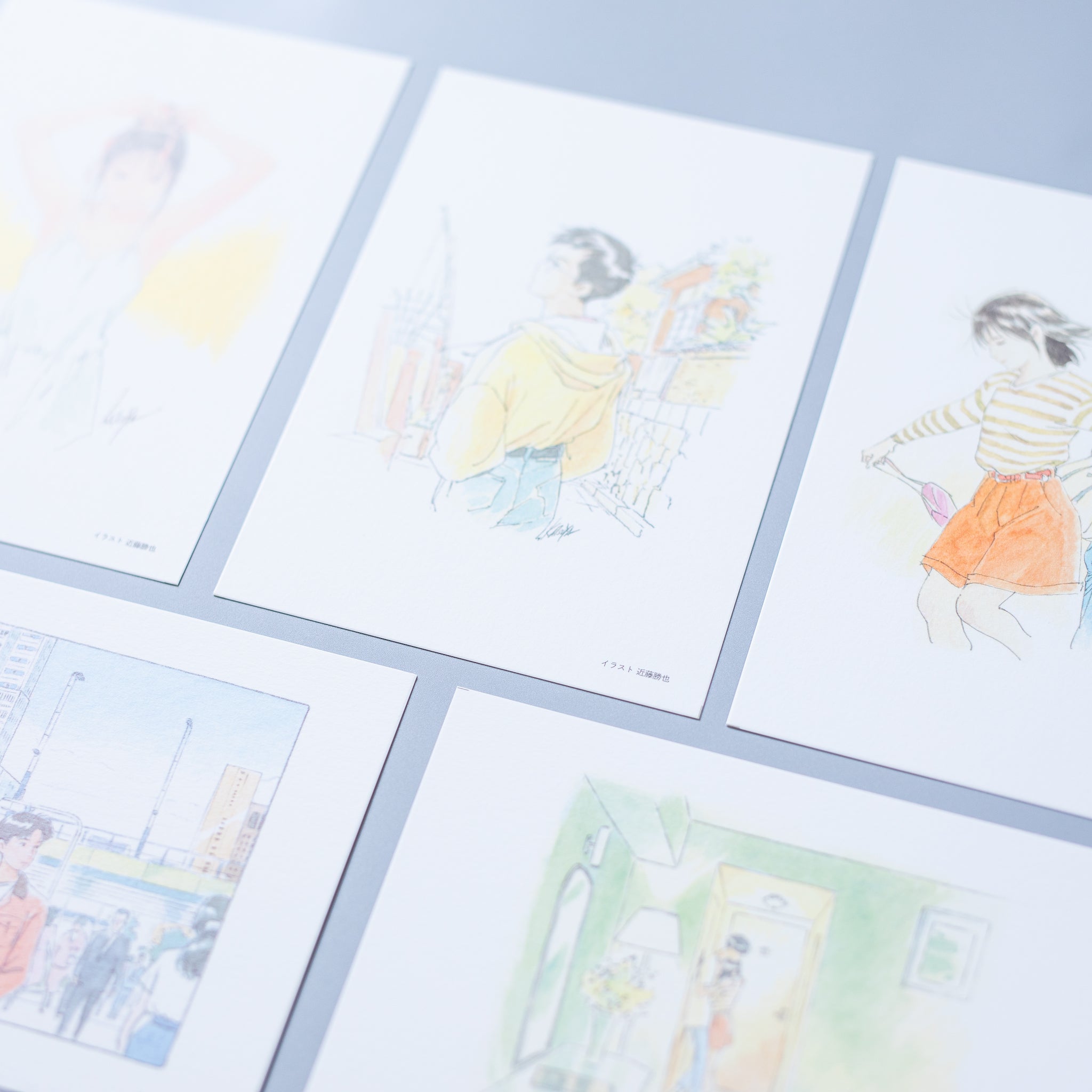 海がきこえる』原作小説 挿画ポストカードセット – Filmarks Store