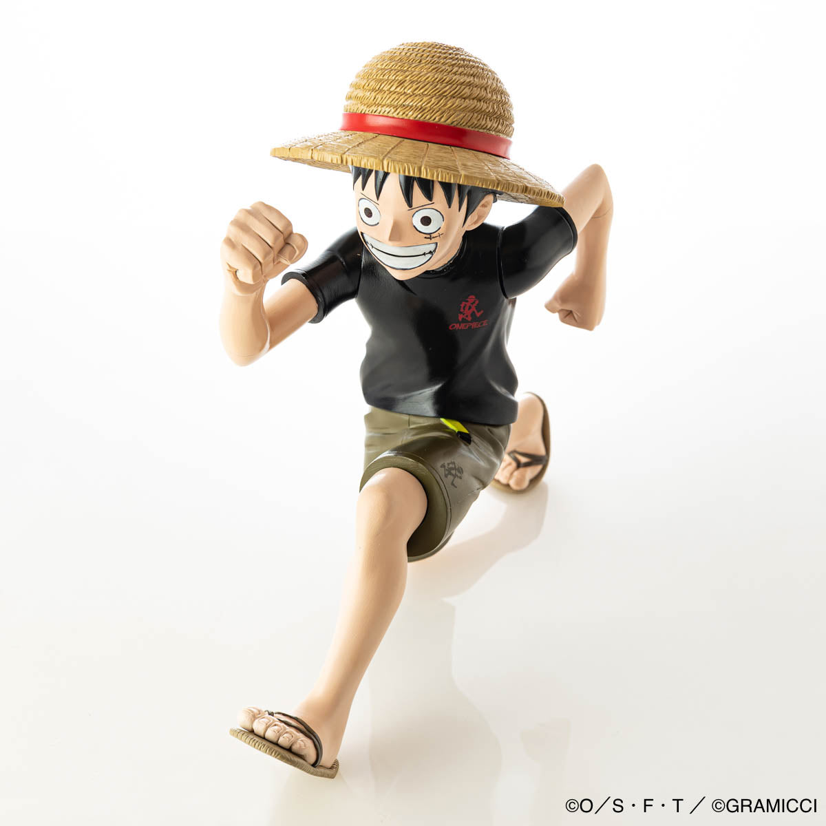 HKDSTOY GRAMICCI×ONE PIECE [ルフィ ランニングマン] ブラック