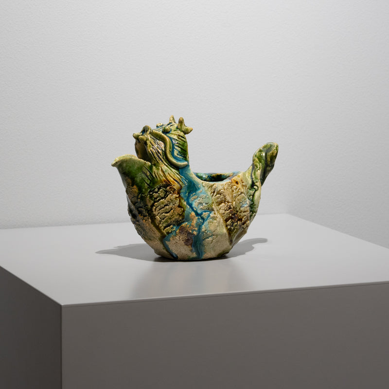 福島一紘 / 織部龍片口（一点物） – HULS GALLERY TOKYO | 現代工芸
