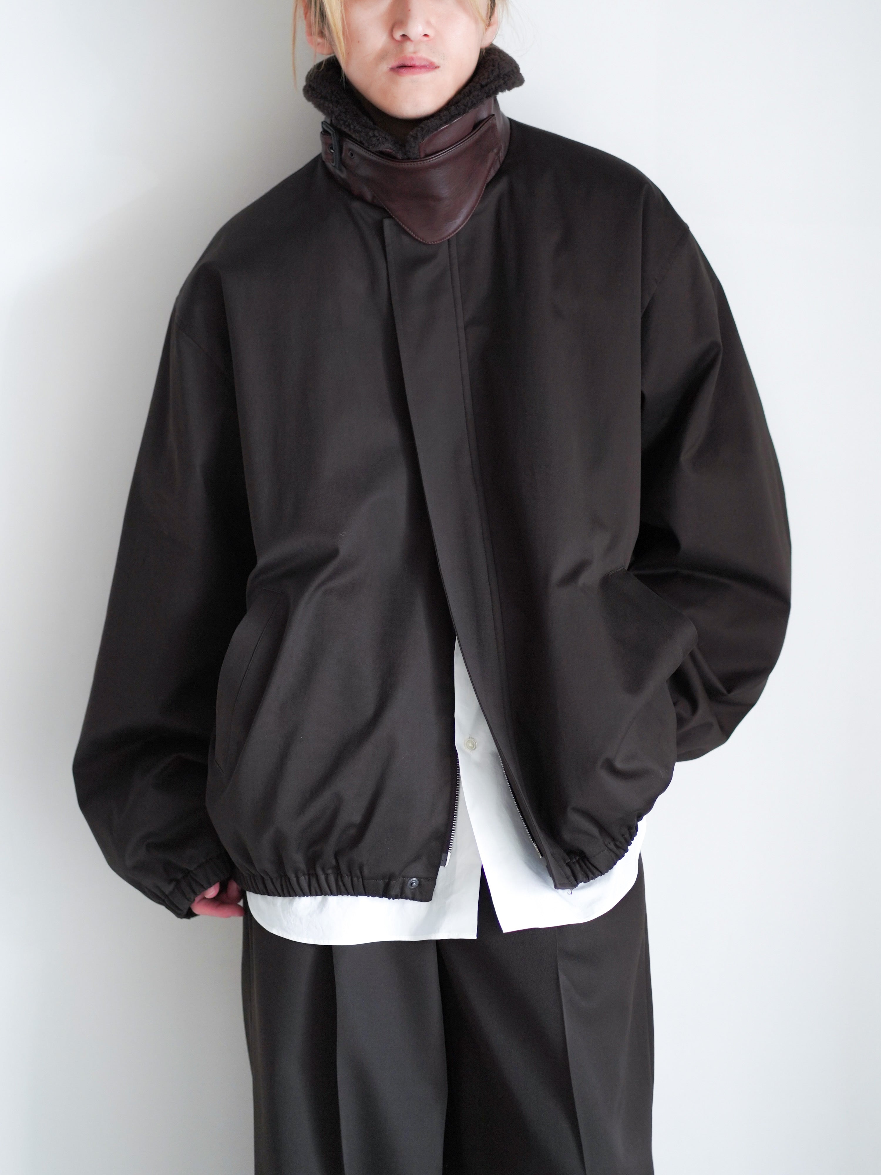 ssstein | MOUTON COLLAR PADDED JACKET – イデアル公式オンラインショップ