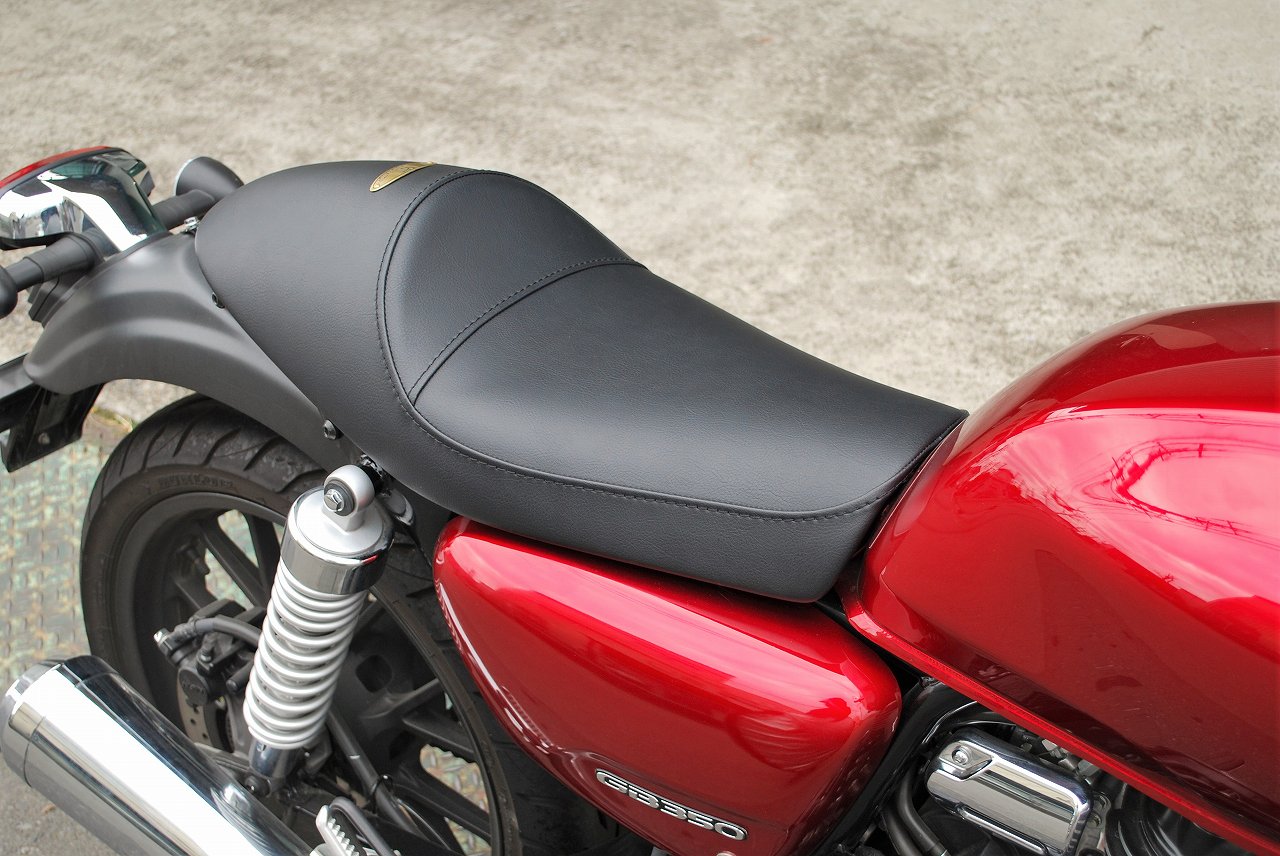 GB350 シングルシート Aステッチ｜K＆H
