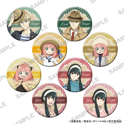 SPY×FAMILY キラキラ缶バッジ vol.7 Box: グッズ・文具 | カドスト