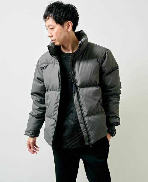 MASTER FRAME】スタンドカラージップアップダウンジャケット｜MEN'S
